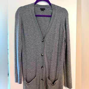 Theory cashmere long cardigan